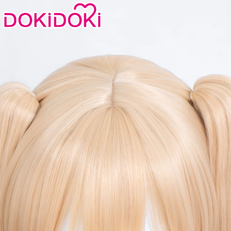 【Ready For Ship】DokiDoki Game Dead or Alive Cosplay Marie Rose Wig Long Straight Blonde - Image 4