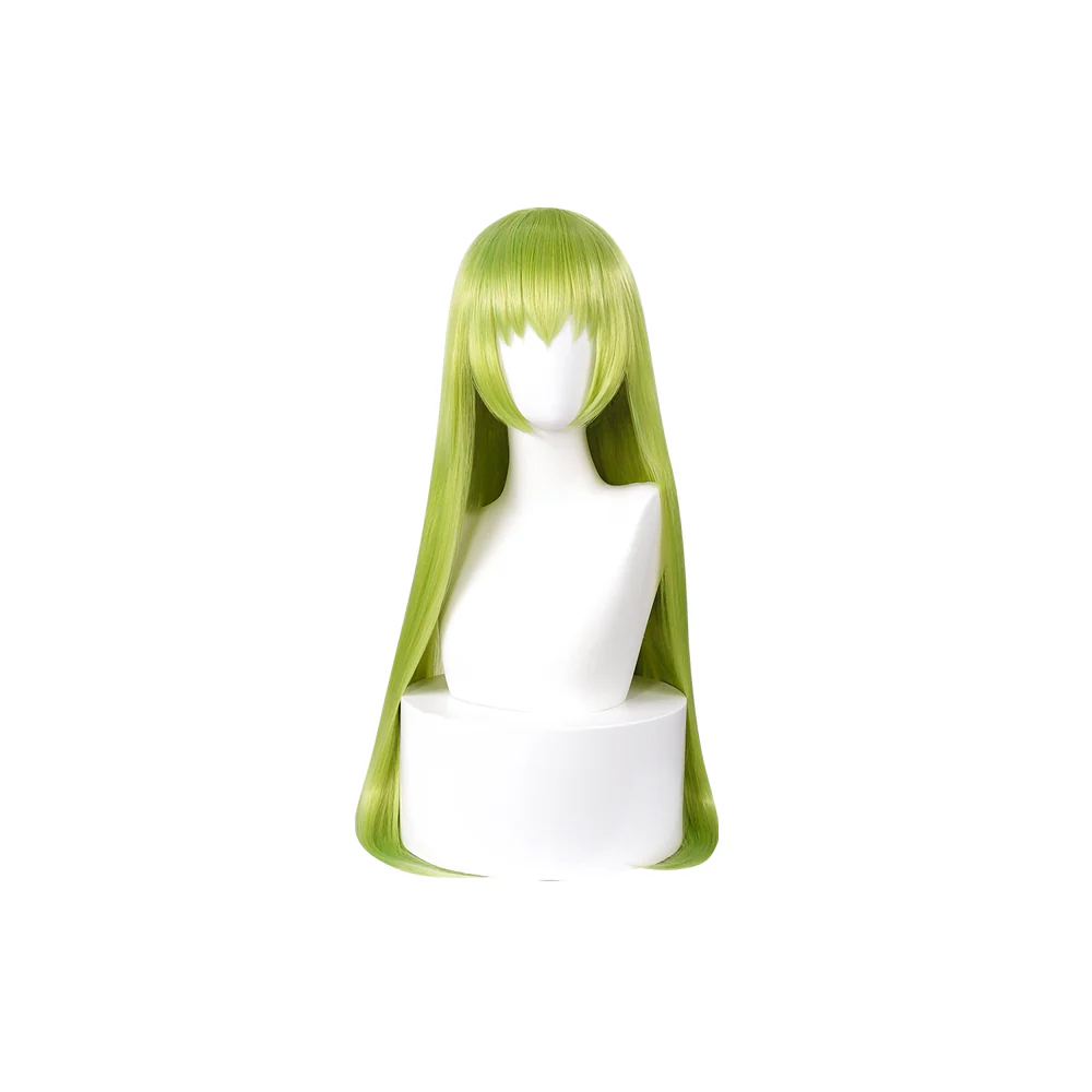 【Ready For Ship】DokiDoki Game Fate/Grand Order Cosplay Enkidu Wig Long Curly Green Hair FGO - Image 2