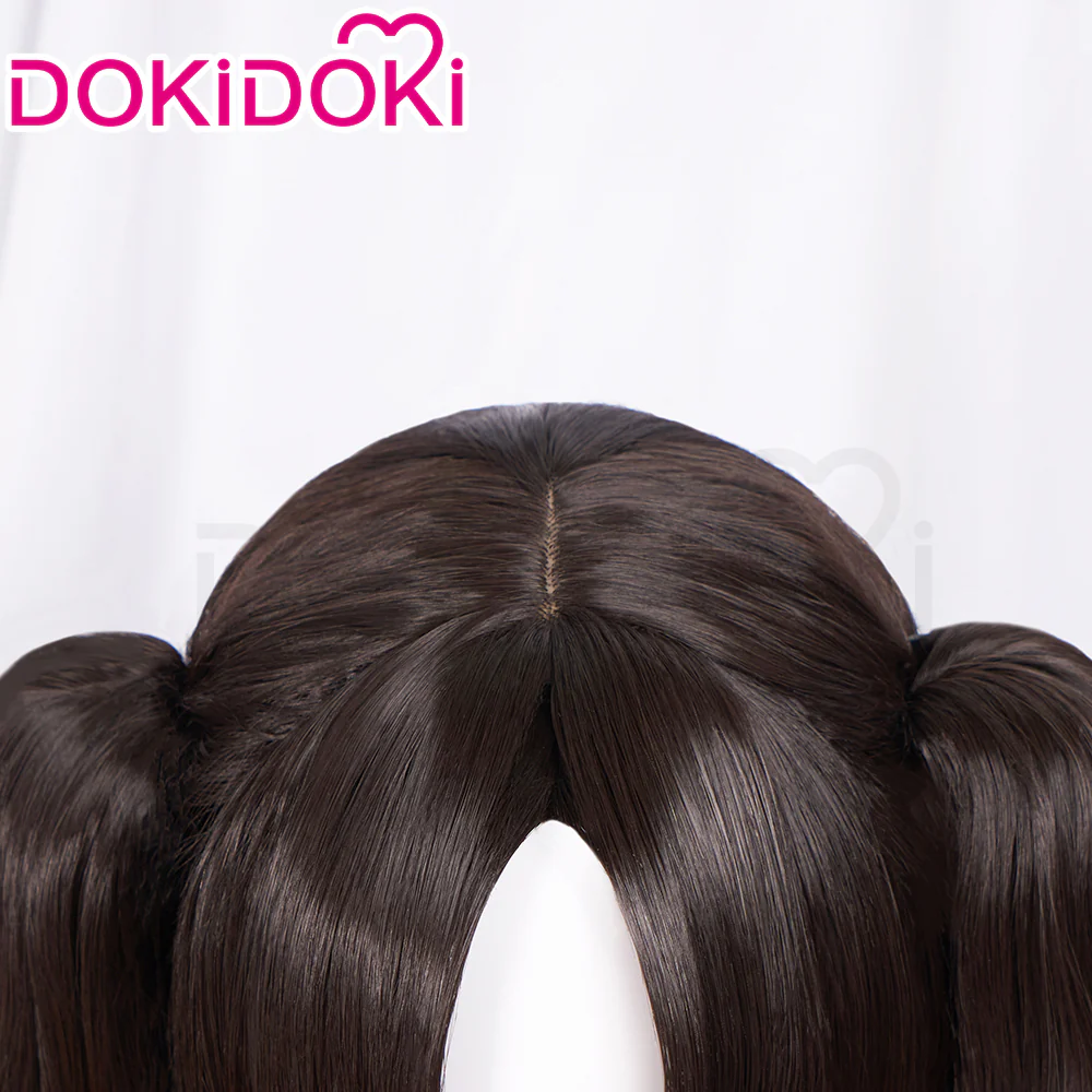 DokiDoki Game Fate/stay night Cosplay Tohsaka Rin Wig Long Brown Hair - Image 4