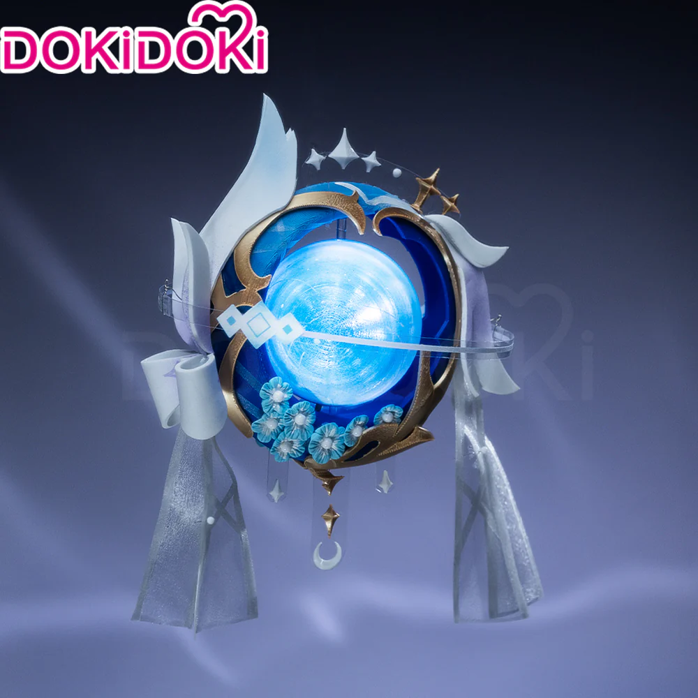 DokiDoki Game Genshin Impact Cosplay Columbina Prop Song of the Welkin Moon Nocturne's Curtain Call - Image 2