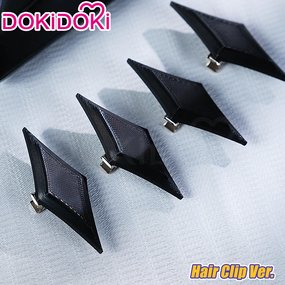 【Ready For Ship】DokiDoki Game Genshin Impact Cosplay Durin Purple Wig Song of the Welkin Moon / Head Accessory - Image 8