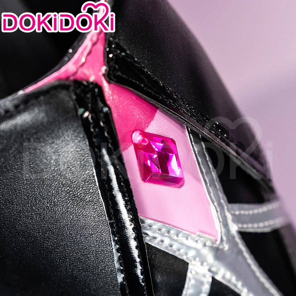 DokiDoki Game Genshin Impact Cosplay Durin Shoes Song of the Welkin Moon Black / Grey - Image 8