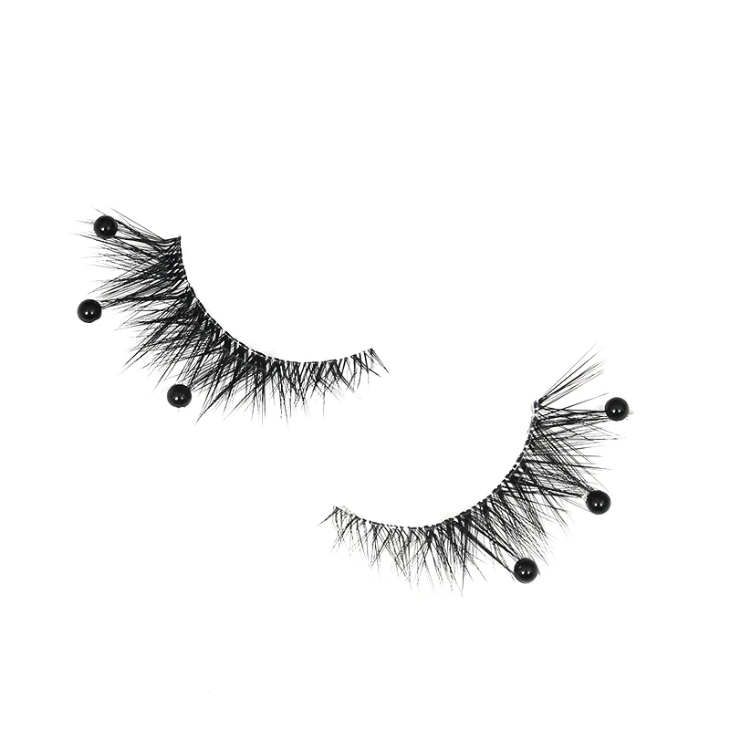 DokiDoki Game Genshin Impact Cosplay Focalors Black False Eyelashes With Rhinestones Furina Fontaine - Image 5