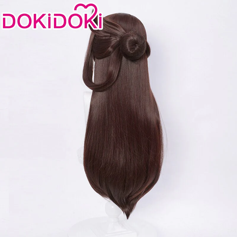 【Ready For Ship】DokiDoki Game Genshin Impact Cosplay Beidou cosplay  Wig Women Long Brown Wig / Accessories - Image 4
