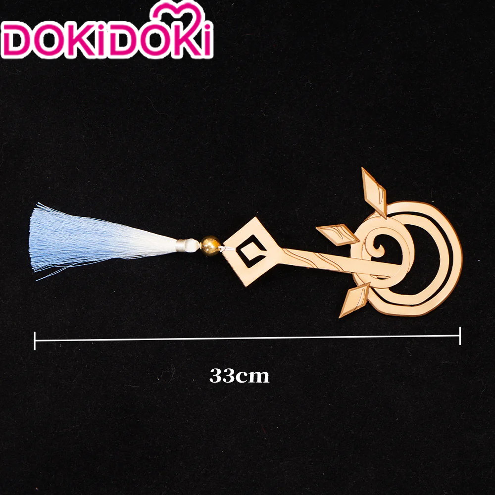 【Ready For Ship】DokiDoki Game Genshin Impact Cosplay Beidou cosplay  Wig Women Long Brown Wig / Accessories - Image 7