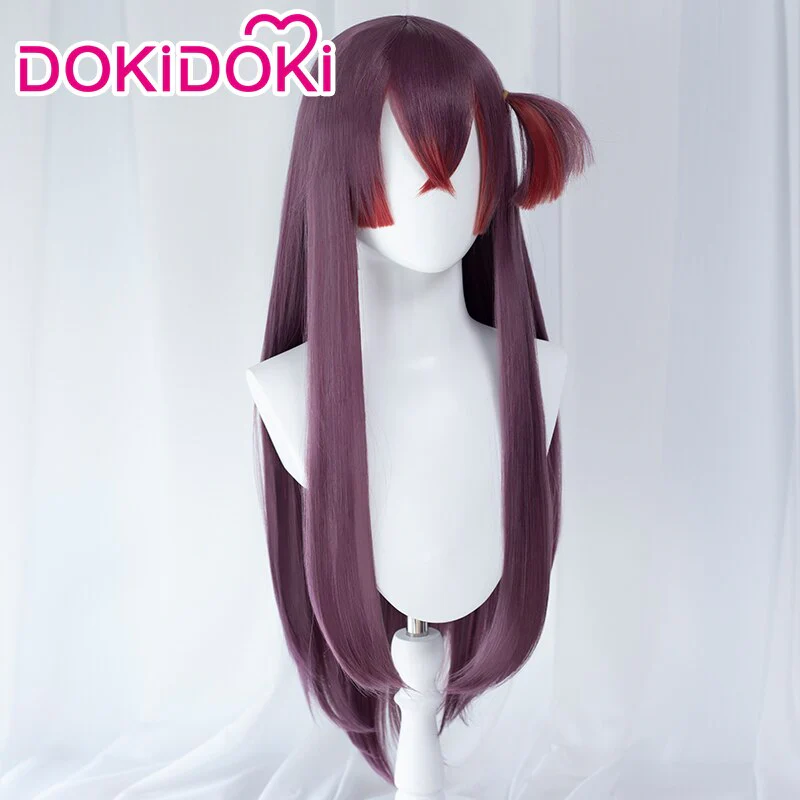 【Last Batch】【Ready For Ship】DokiDoki Game Genshin Impact Cosplay Mikoshi Chiyo Cosplay Wig Long Hair - Image 3