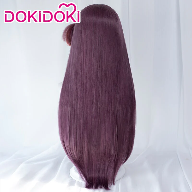 【Last Batch】【Ready For Ship】DokiDoki Game Genshin Impact Cosplay Mikoshi Chiyo Cosplay Wig Long Hair - Image 4