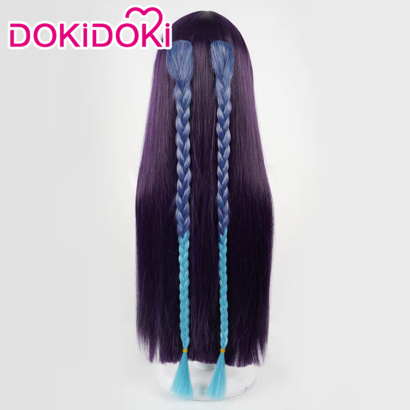 【Ready For Ship】DokiDoki Game Genshin Impact Cosplay Yun Jin Wig YunJin - Image 3