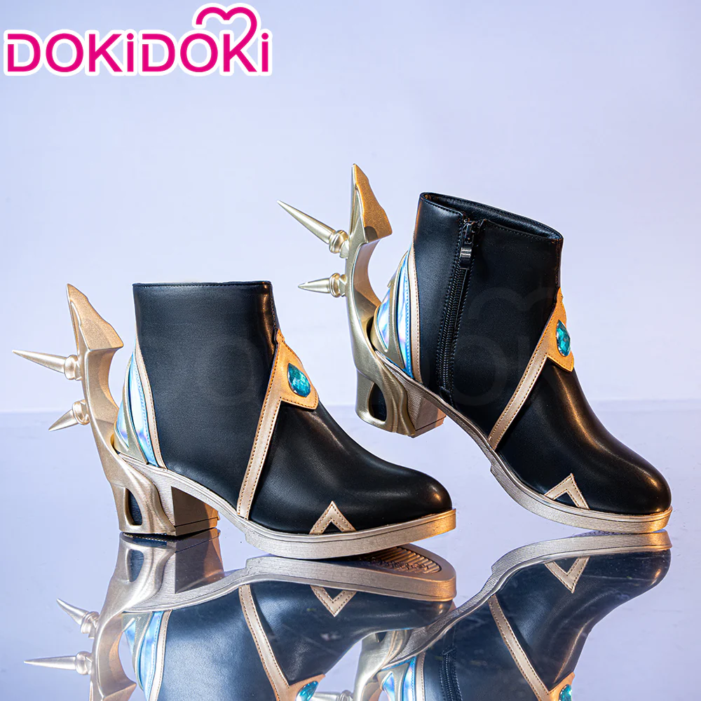 DokiDoki Game Genshin Impact Cosplay Il Dottore Shoes - Image 2