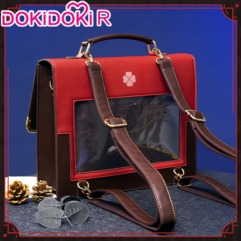 【In Stock】DokiDoki-R Game Genshin Impact Cosplay Klee Itabag Messenger Bag Courier Bag - Image 3