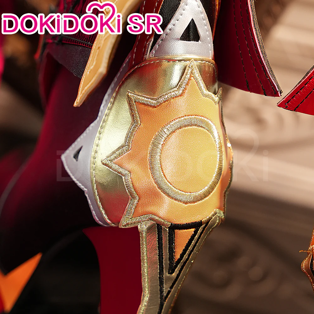 【Partially Ready For Ship】DokiDoki-SR Game Genshin Impact Cosplay Mavuika Shoes - Image 5