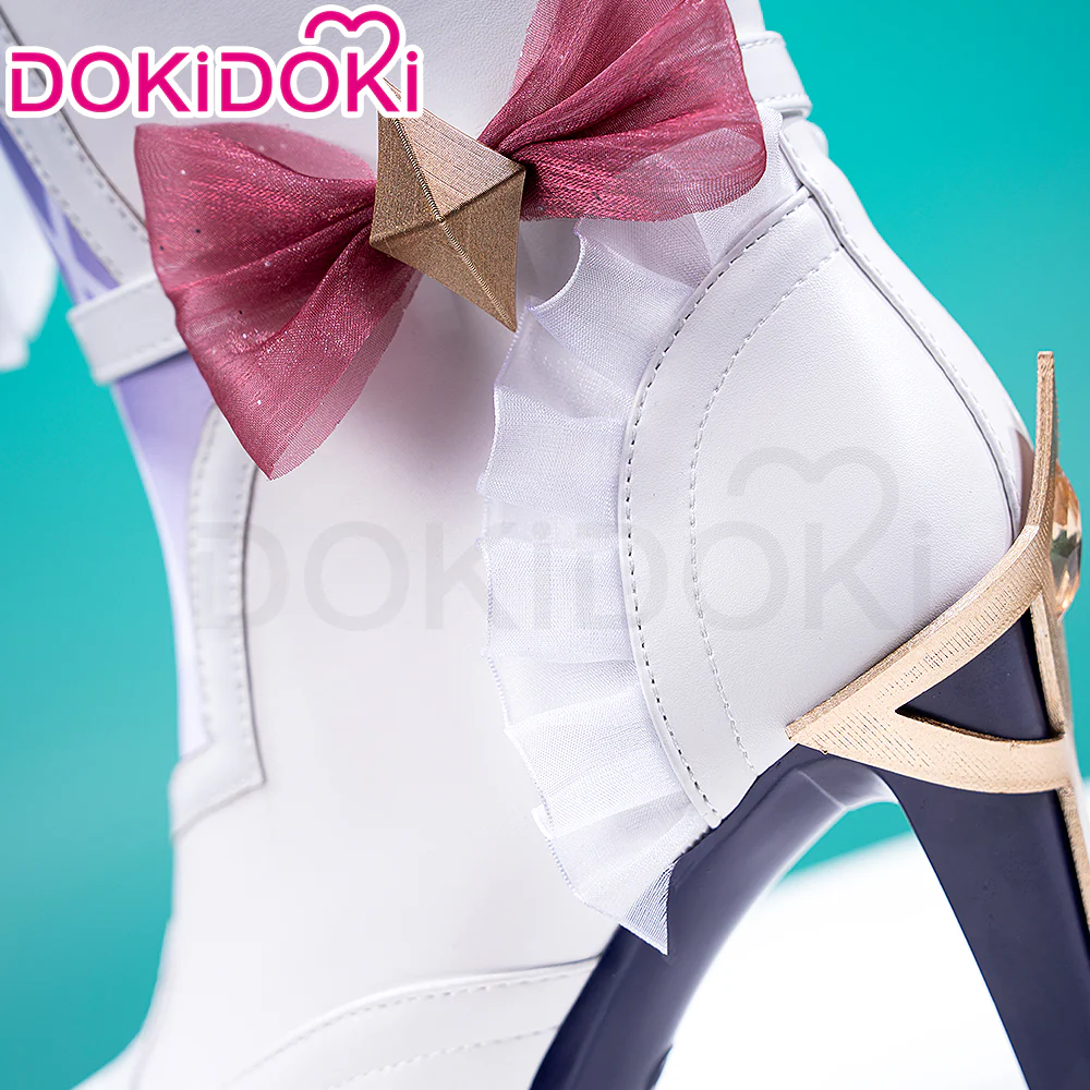 DokiDoki Game Genshin Impact Cosplay Nicole Reeyn Shoes " N " Song of the Welkin Moon - Image 3