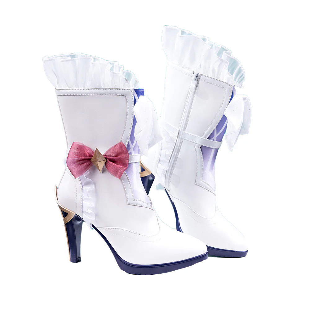DokiDoki Game Genshin Impact Cosplay Nicole Reeyn Shoes " N " Song of the Welkin Moon - Image 5