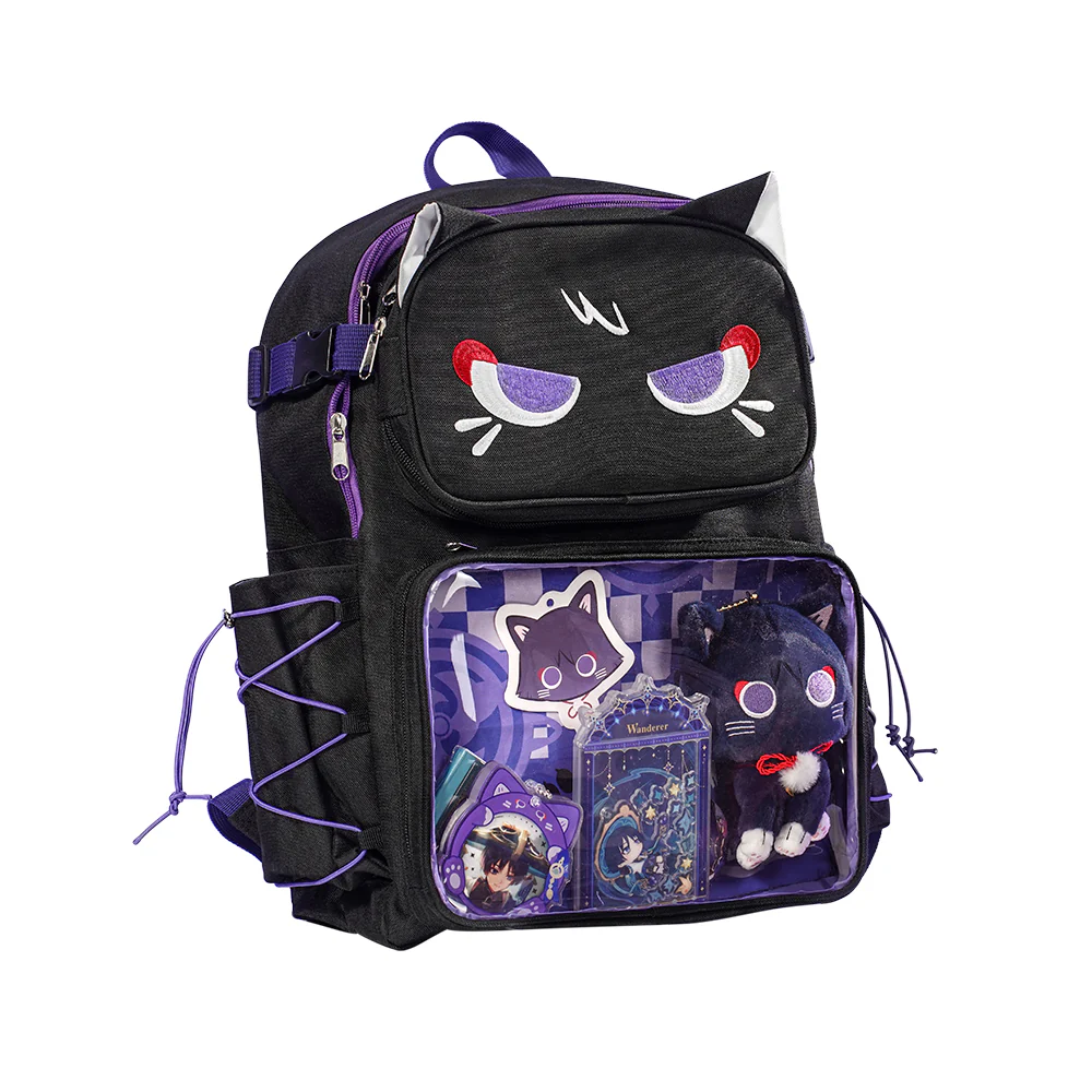 DokiDoki-SR Game Genshin Impact Cosplay Scaramouche Bag Backpack Itabag Cute Wanderer - Image 5