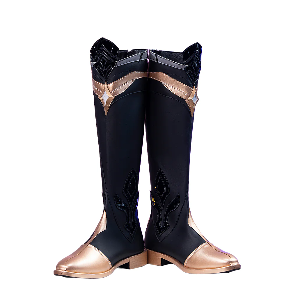 DokiDoki Game Genshin Impact Cosplay Traveler Aether Shoes Kong As Heaven and Earth Are Made Anew - Image 4