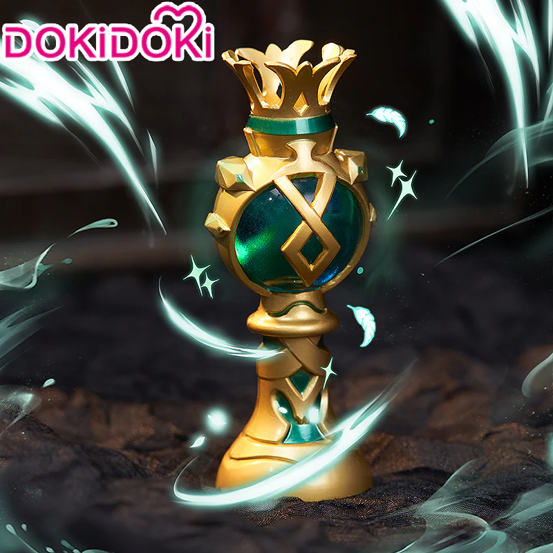 【In Stock】DokiDoki Game Genshin Impact Cosplay Venti / Raiden Shogun Baal/Zhongli Gnosis Accessory - Image 2