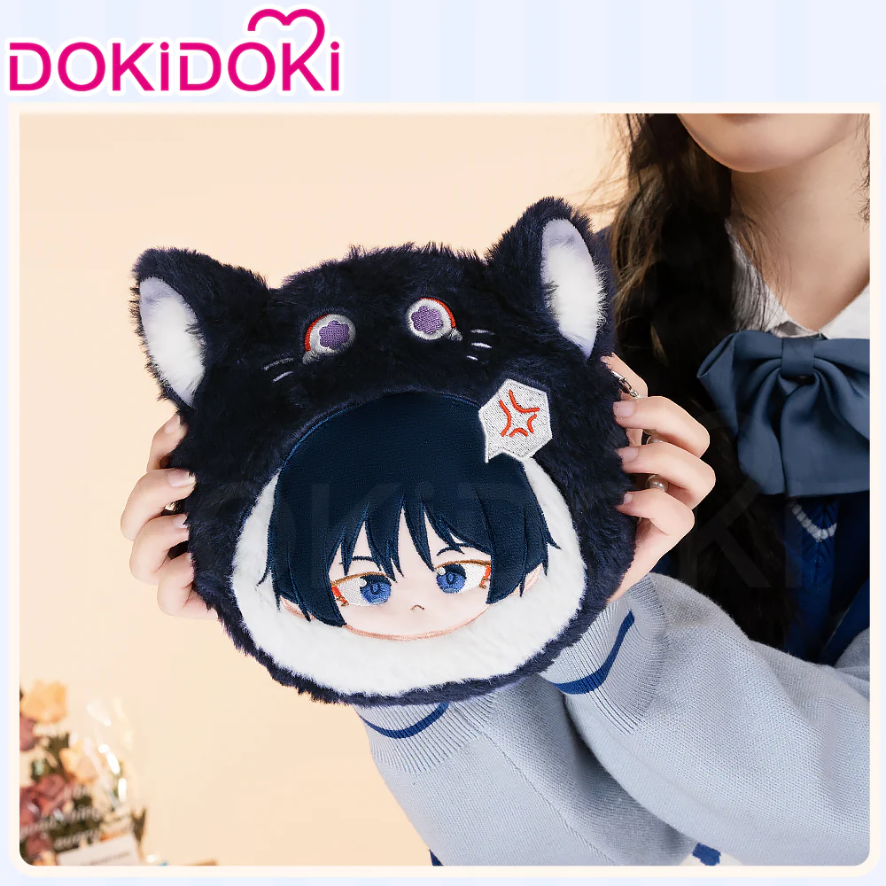 DokiDoki Game Genshin Impact Cosplay Xiao / Wanderer / Kazuha / Focalors / Furina / Venti Coin Bag Plush Cute Itabag - Image 3