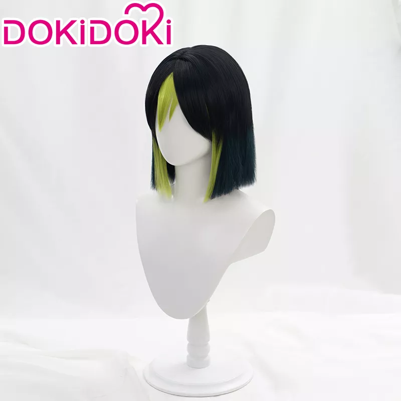 【Ready For Ship】DokiDoki Game Genshin Impact Wig Cosplay Tighnari Cosplay Wig Sumeru Short - Image 4