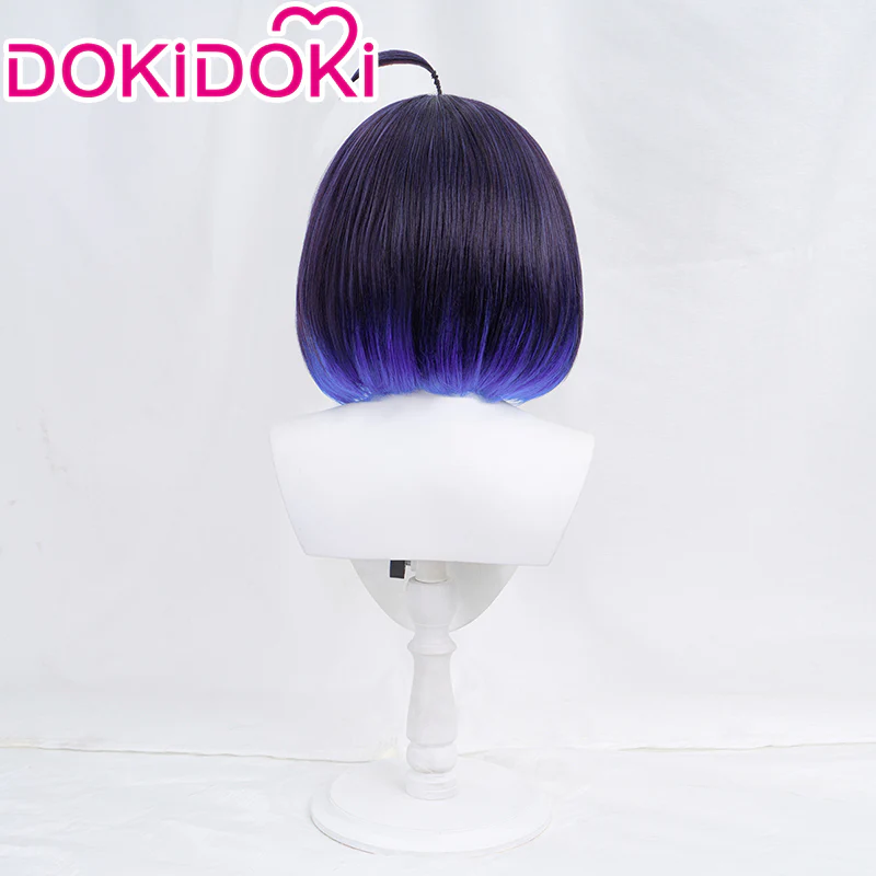 【Ready For Ship】DokiDoki Game Honkai Impact 3 Cosplay Seele Vollerei Cosplay Wig Short Purple - Image 3