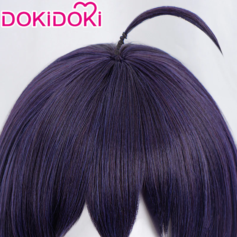 【Ready For Ship】DokiDoki Game Honkai Impact 3 Cosplay Seele Vollerei Cosplay Wig Short Purple - Image 4