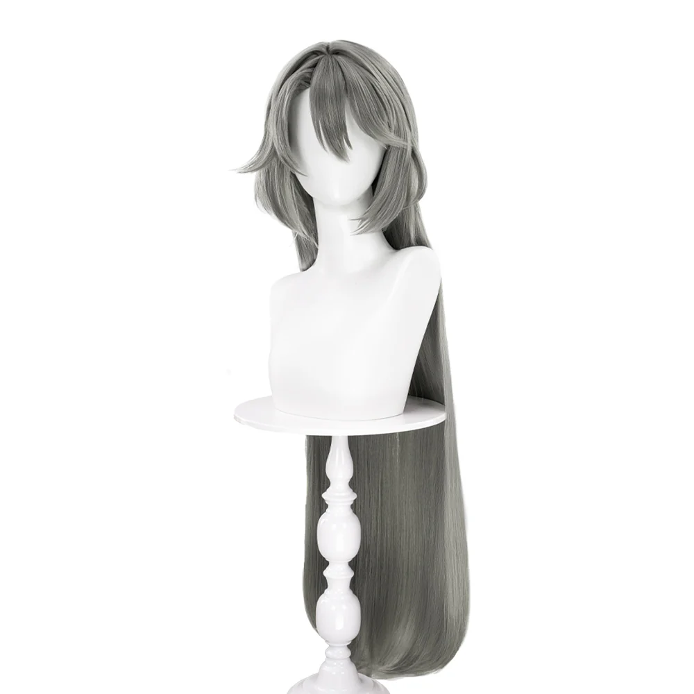 【Ready For Ship】DokiDoki Game Honkai Impact 3 Cosplay Vita Cosplay Wig Long Straight Green Hair - Image 5