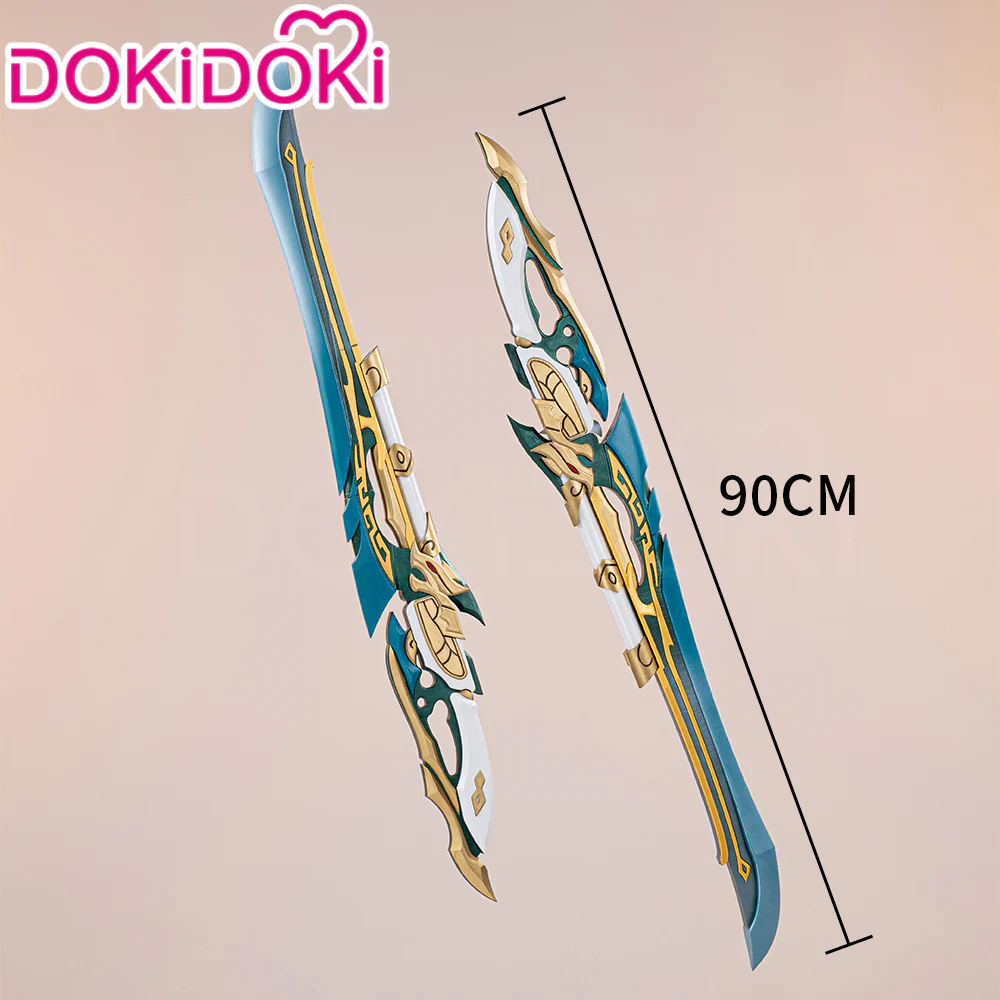 DokiDoki Game Honkai: Star Rail Cosplay Feixiao Prop Axe / Dual Swords Fei Xiao - Image 7