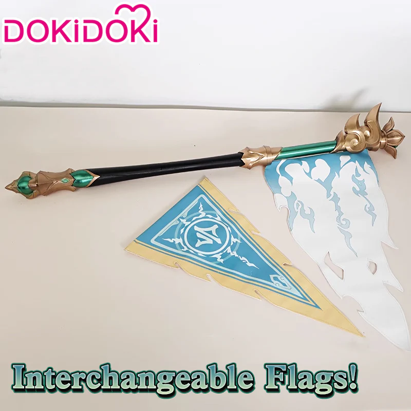 【Ready For Ship】DokiDoki Game Honkai: Star Rail Cosplay Huohuo Flag Prop Banner Weapon Huo Huo