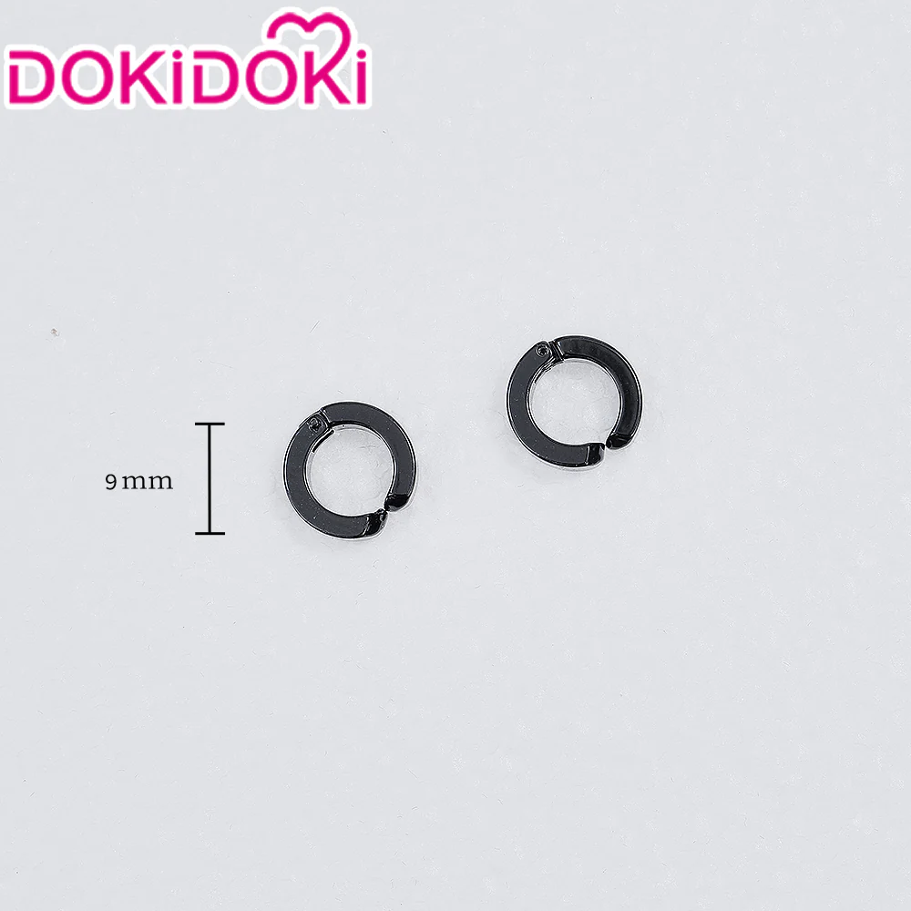 【Partially Ready For Ship】DokiDoki Game Honkai: Star Rail Cosplay Silver Wolf / Silver Wolf LV.999 SP Wig Sliver Blue Gradient Pony Tail / Glasses / Ear Clip - Image 13