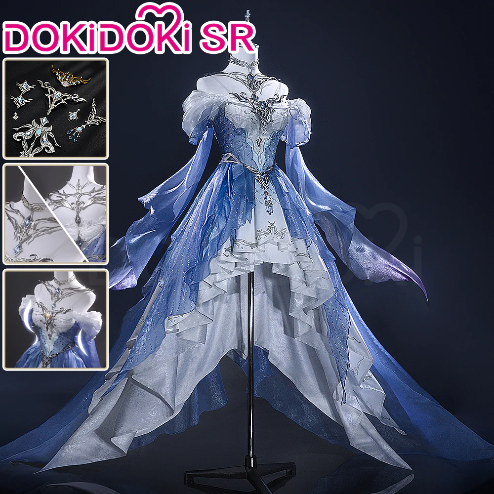 【Ready For Ship】DokiDoki-SR Game Love And Deepspace Cosplay Protagonist MC Costume Deepsea Waves Submerged Eclipse Rafayel