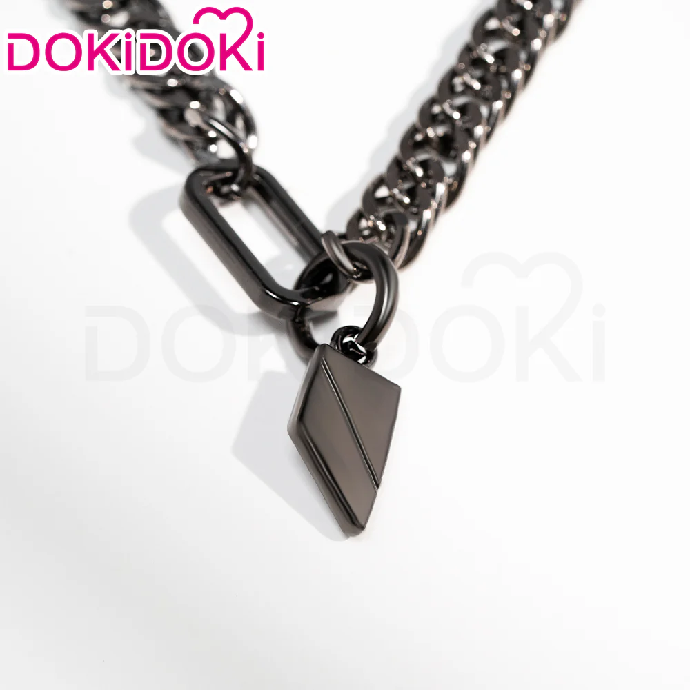 【Partially Ready For Ship】DokiDoki Game Love and Deepspace Cosplay Rafayel Wig / Ear Clip /  Necklace  Short Purple Hair Mullet Tidal Surge - Image 29