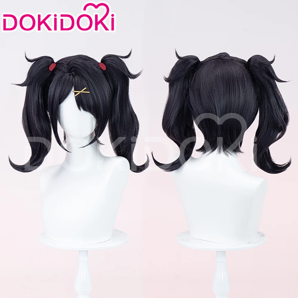 【Ready For Ship】DokiDoki Game NEEDY GIRL OVERDOSE Cosplay KAngel / Ame-chan Wig Long Blonde Black Hair  Needy Streamer Overload - Image 7