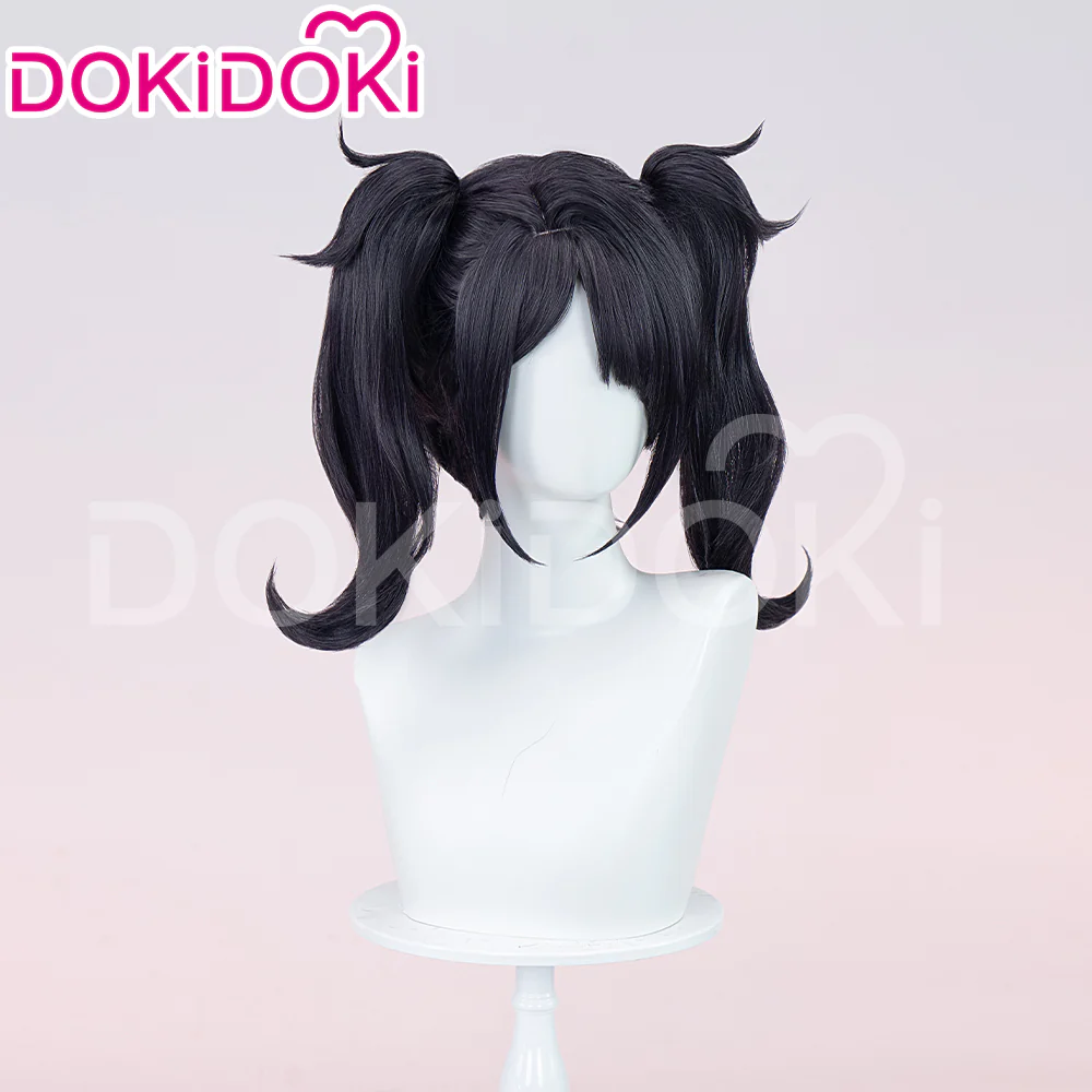【Ready For Ship】DokiDoki Game NEEDY GIRL OVERDOSE Cosplay KAngel / Ame-chan Wig Long Blonde Black Hair  Needy Streamer Overload - Image 9