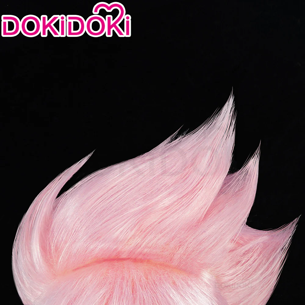 【Ready For Ship】DokiDoki Game OMORI Cosplay Spaceboy Wig Short Pink Hair - Image 4