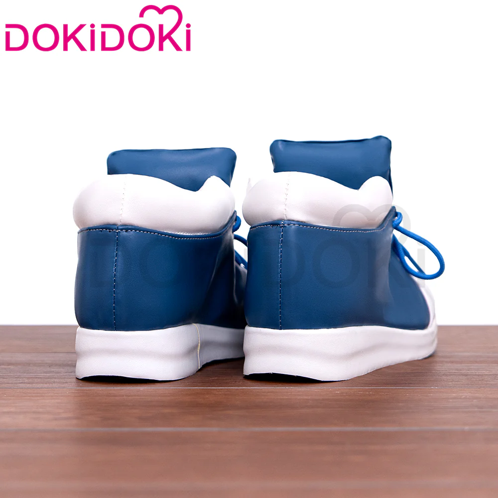 DokiDoki Game Cosplay Blue White Shoes - Image 2