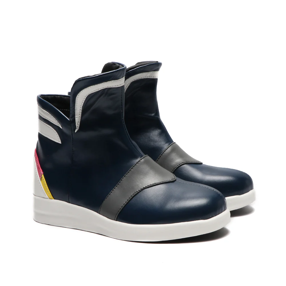 【In Stock】DokiDoki Game Cosplay Shoes Dark Blue - Image 2