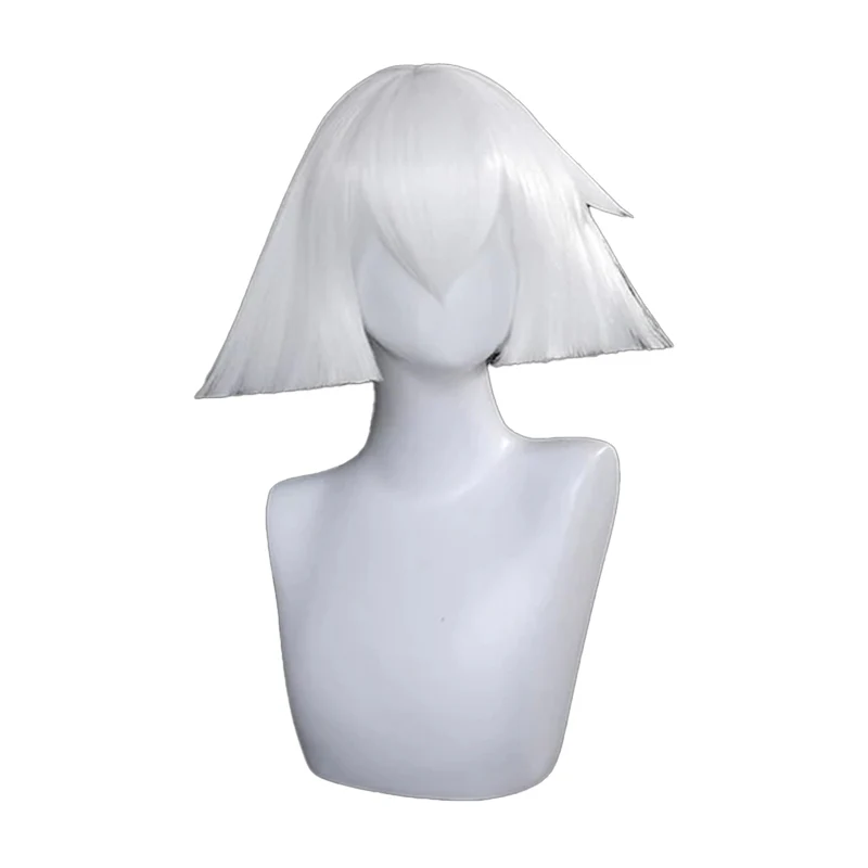 DokiDoki Game Sky Children of Light Cosplay Season of Rhythm Mushroom Head Wig White Short Wig - Image 6