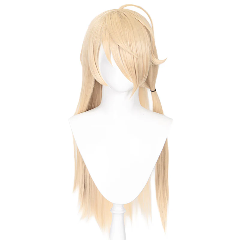 DokiDoki Game Tower of Fantasy Cosplay Nemesis Shirli Cosplay Long Light Yellow Wig - Image 5