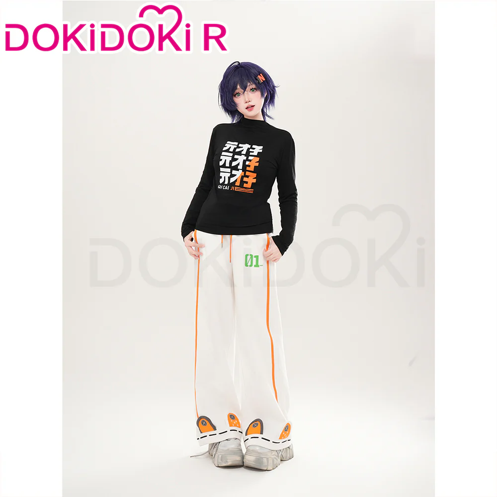 【Eous Padded Jacket Ready For Ship】【Size S-2XL】DokiDoki-R Game Zenless Zone Zero Cosplay Bangboo Eous / Sharkboo Costume / Pnats Doujin Hoodie Coat Padded Jacket ZZZ Casual Wear - Image 15