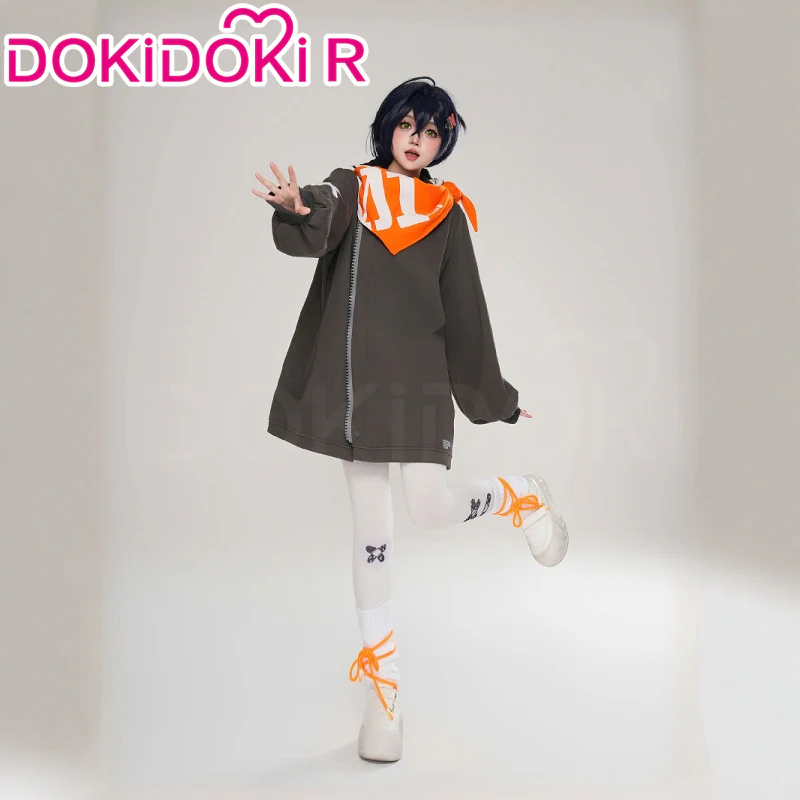 【Eous Padded Jacket Ready For Ship】【Size S-2XL】DokiDoki-R Game Zenless Zone Zero Cosplay Bangboo Eous / Sharkboo Costume / Pnats Doujin Hoodie Coat Padded Jacket ZZZ Casual Wear - Image 4