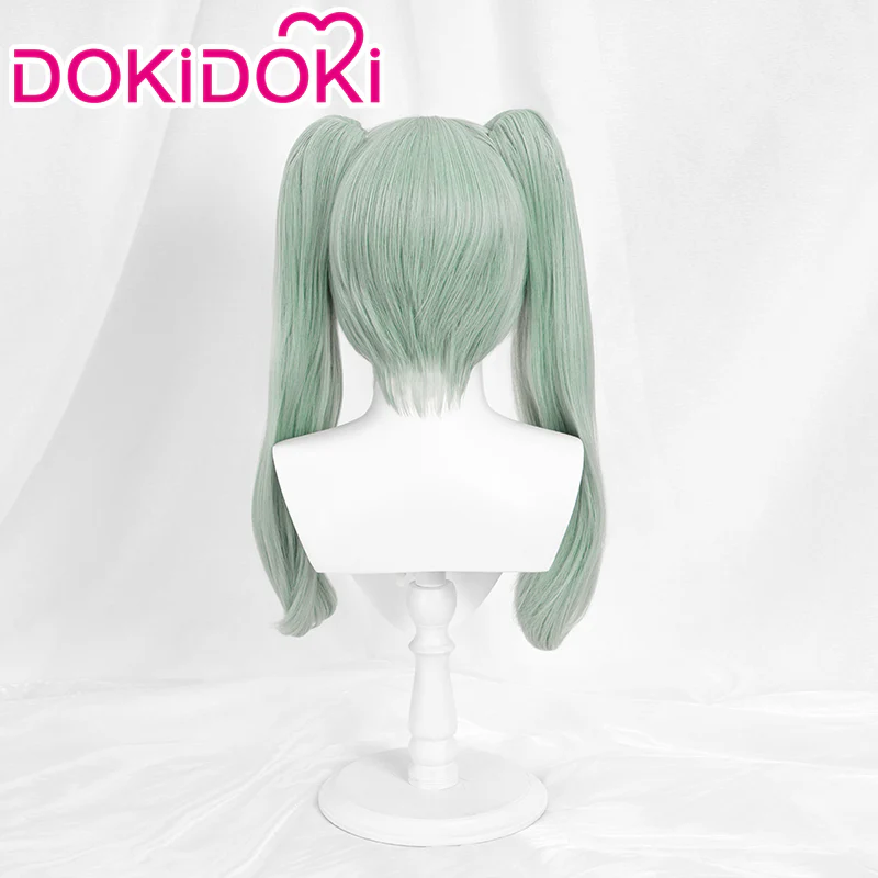 DokiDoki Game Zenless Zone Zero Cosplay Corin Cosplay Wig Long Light Green - Image 3