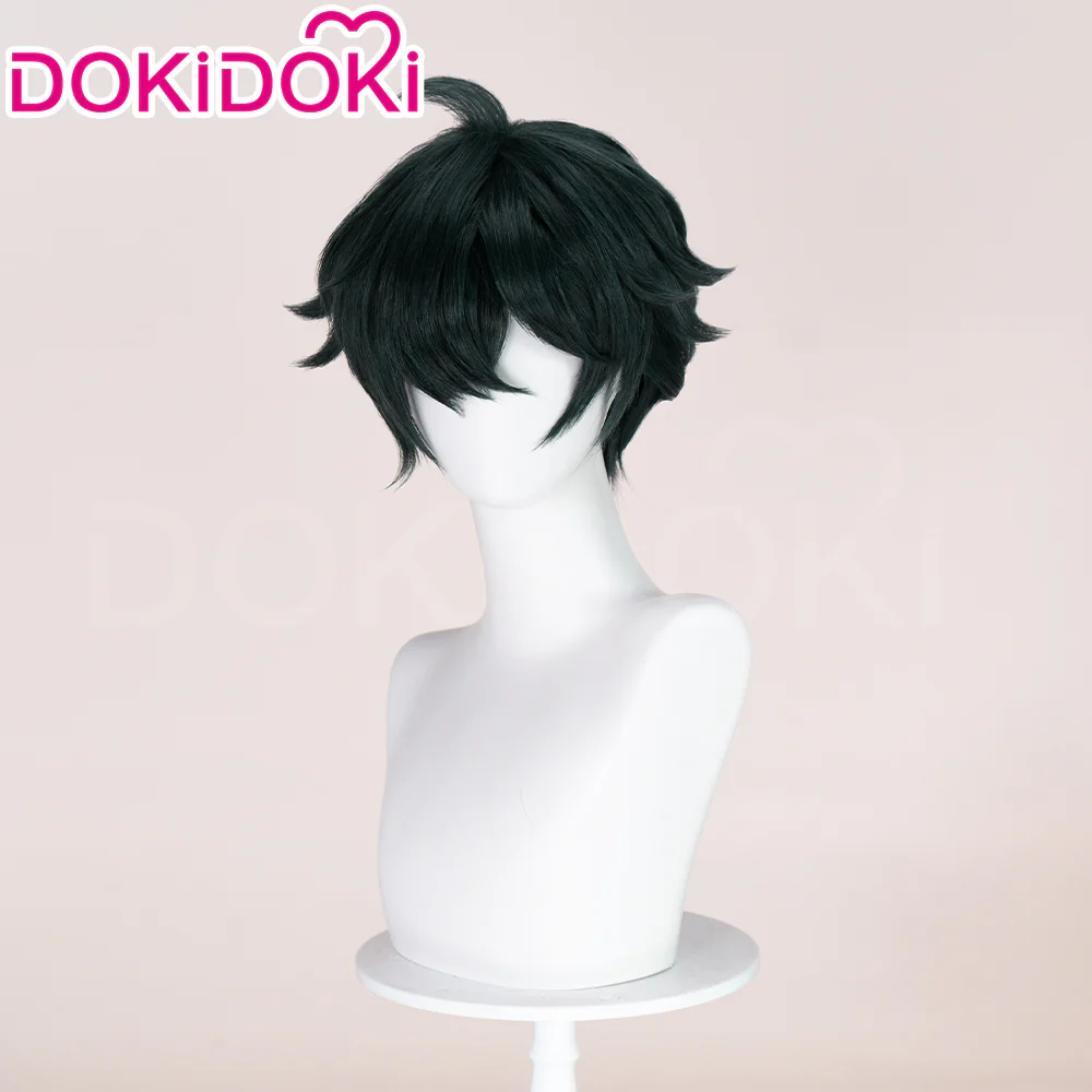 【Ready For Ship】DokiDoki Game Zenless Zone Zero Cosplay Lighter Wig Short Straight Green Hair ZZZ - Image 3