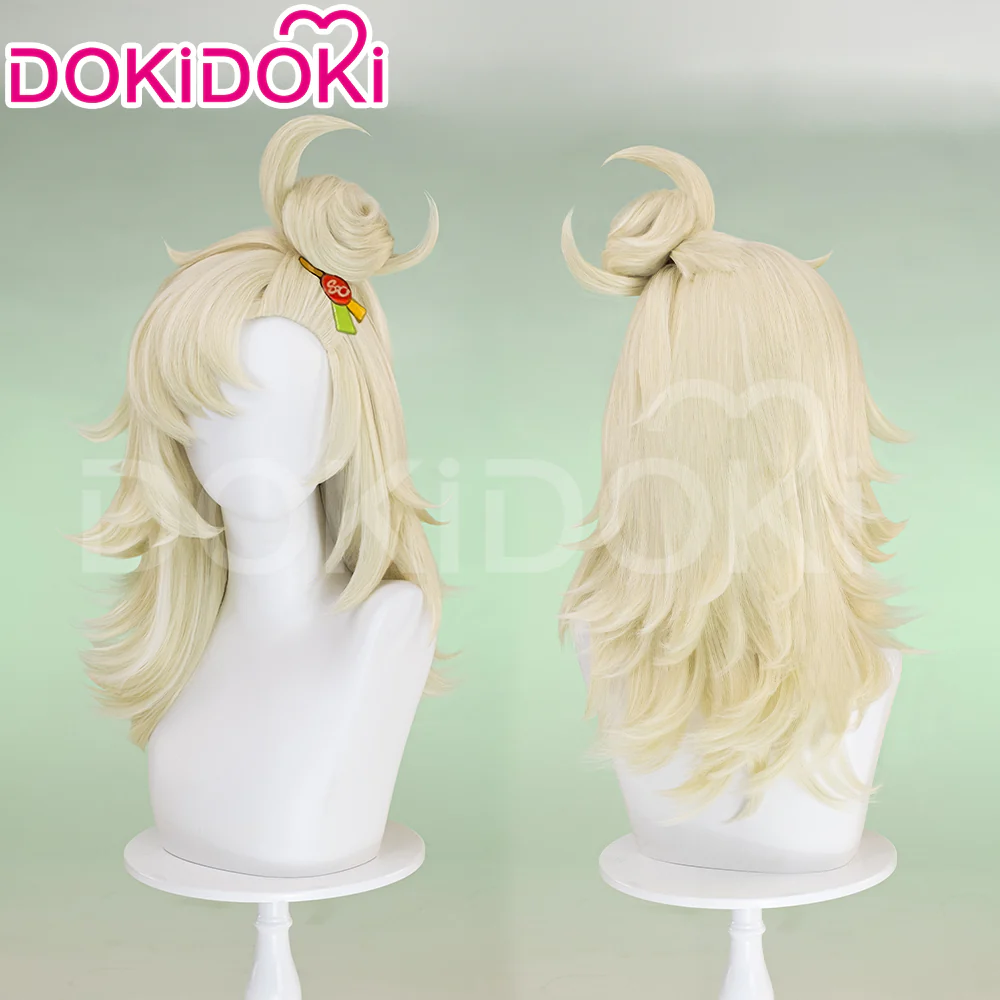 【Ready For Ship】DokiDoki Game Zenless Zone Zero Cosplay Piper Wheel Wig Yellow Hair ZZZ - Image 2