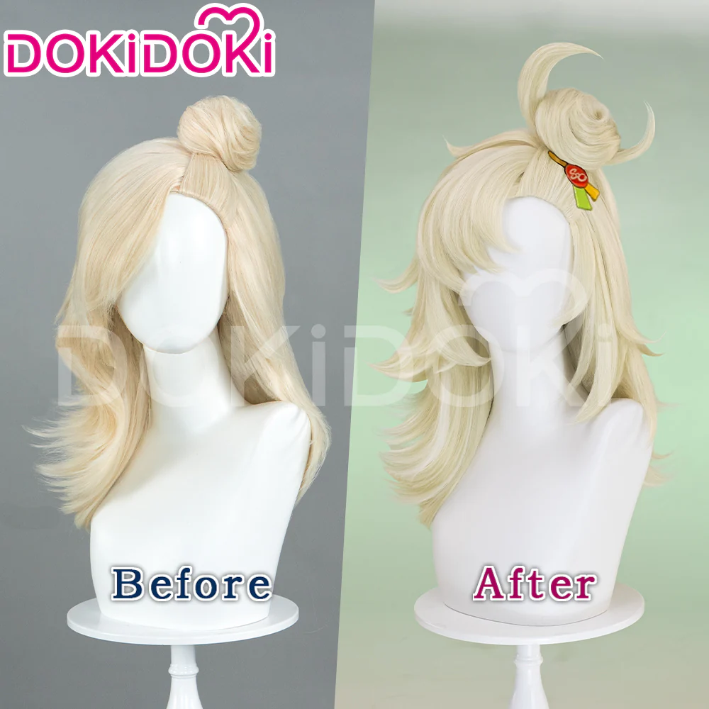【Ready For Ship】DokiDoki Game Zenless Zone Zero Cosplay Piper Wheel Wig Yellow Hair ZZZ - Image 3