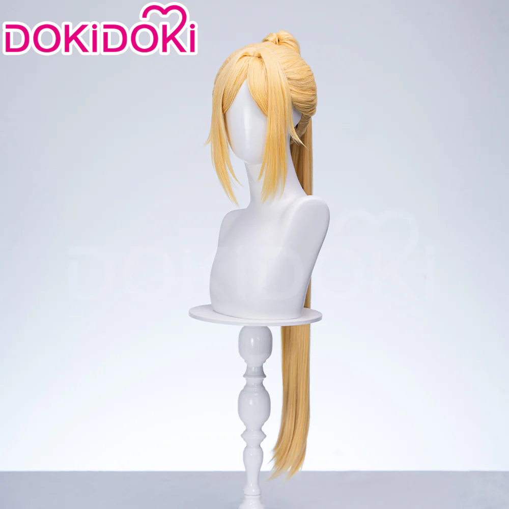 【Ready For Ship】DokiDoki Game Zenless Zone Zero Cosplay Trigger Cosplay Wig Long Straight Blond Hair ZZZ - Image 2