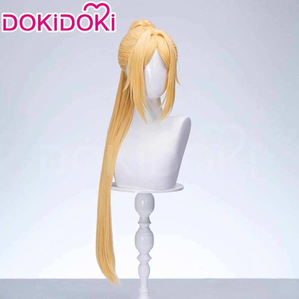 【Ready For Ship】DokiDoki Game Zenless Zone Zero Cosplay Trigger Cosplay Wig Long Straight Blond Hair ZZZ - Image 3