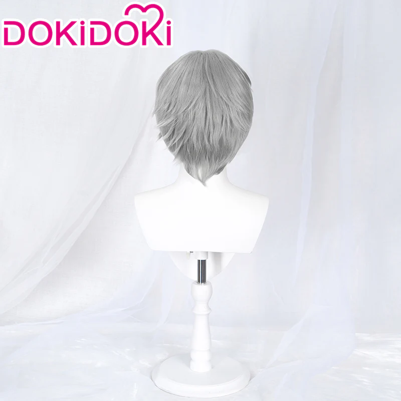 【Ready For Ship】DokiDoki Game Zenless Zone Zero Cosplay Wise Cosplay Wig Short Grey - Image 4