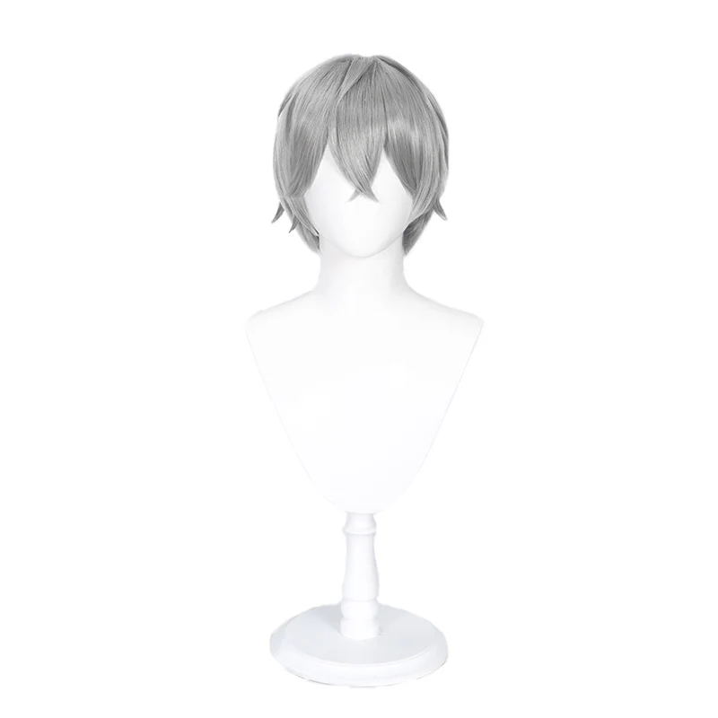 【Ready For Ship】DokiDoki Game Zenless Zone Zero Cosplay Wise Cosplay Wig Short Grey - Image 6