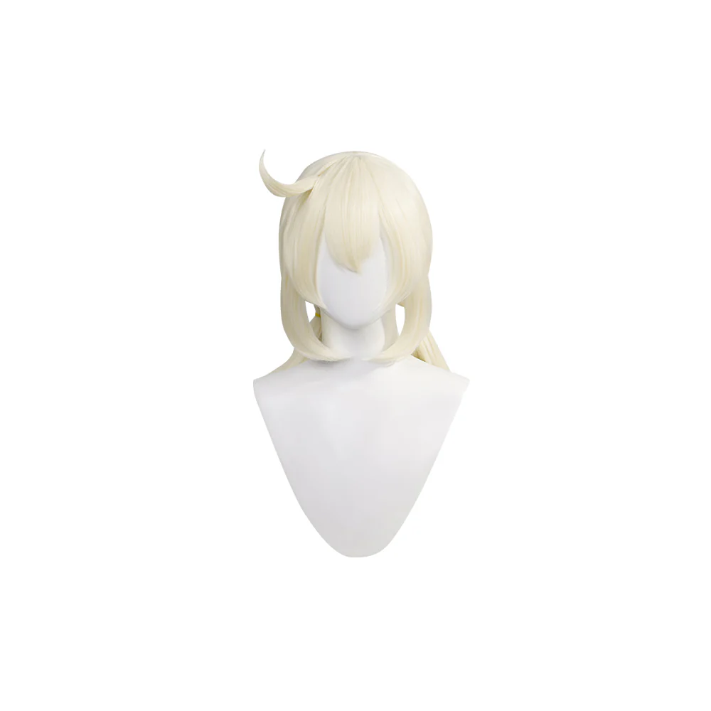 【Ready For Ship】DokiDoki GenShin Impact Cosplay Wig Klee Short Straight White Hair Women - Image 5
