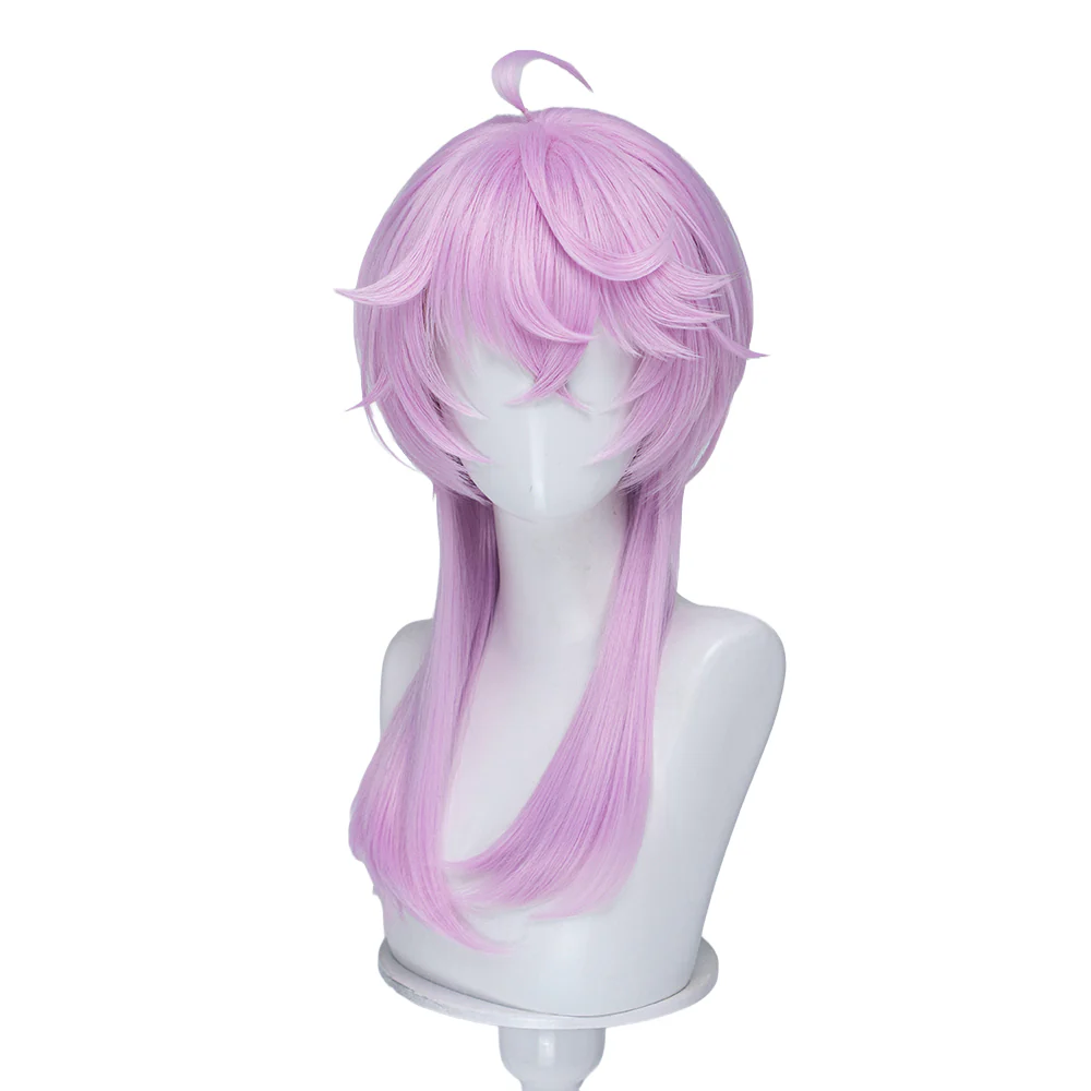 【Ready For Ship】DokiDoki Manga Anime Record of Ragnarok Cosplay Michel Nostradamus Wig Long Pink Hair - Image 5