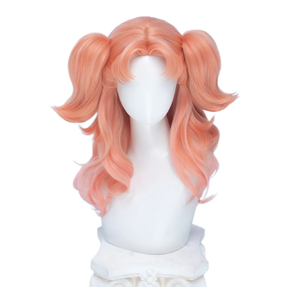 【Manga Ver Ready For Ship】DokiDoki Manga Anime Witch Hat Atelier Cosplay Tetia Cosplay Wig Long Curly Pink Hair Gradient - Image 13